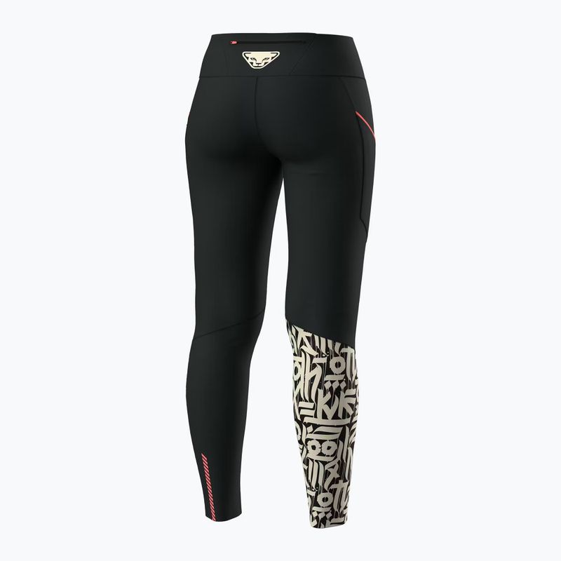 Leggings da corsa da donna DYNAFIT Trail 7/8 blackout overcast 6
