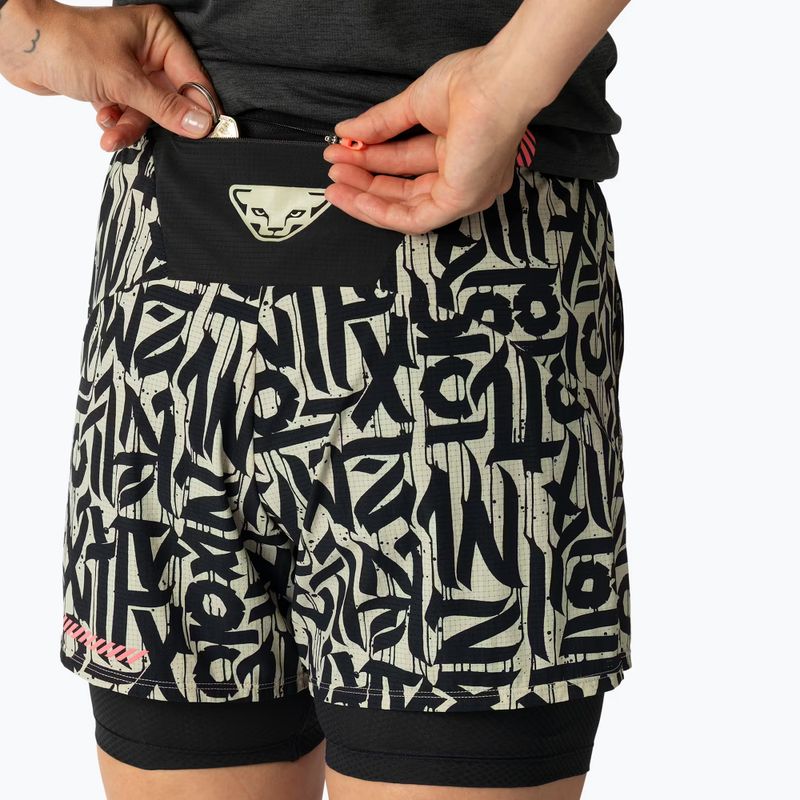 Pantaloncini da corsa da donna DYNAFIT Trail 2IN1 overcast 6