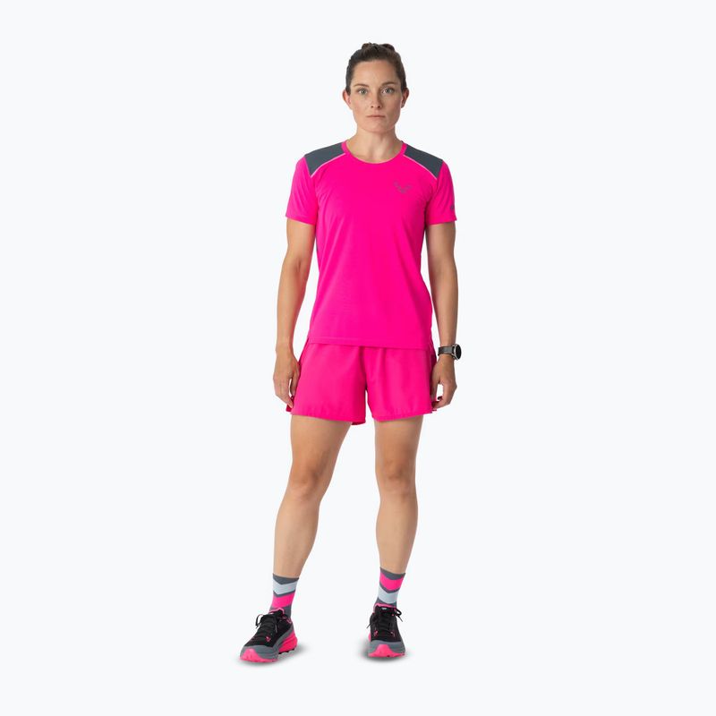 Maglietta da corsa da donna DYNAFIT Sky pink glo 2