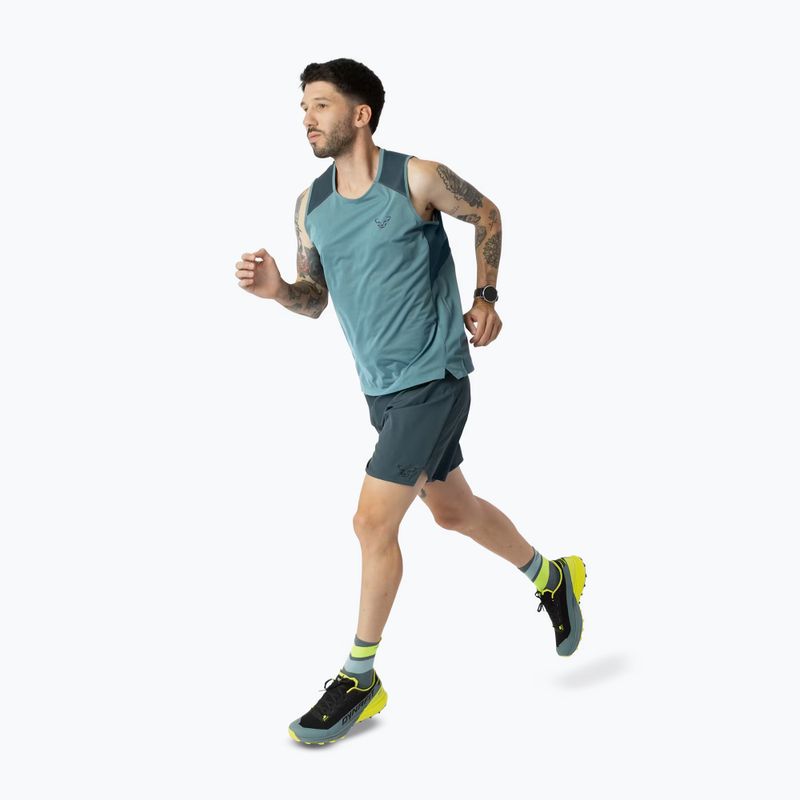 Maglietta da corsa da uomo DYNAFIT Sky Tank smoke blue 2
