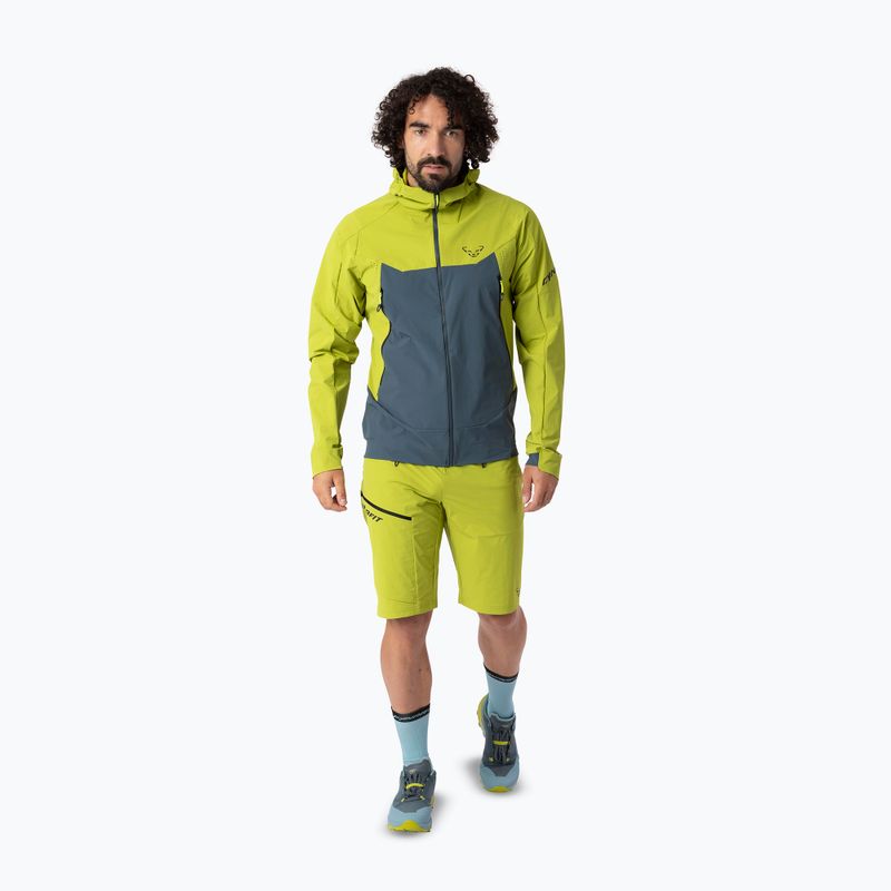 Giacca softshell da uomo DYNAFIT Transalper Dynastretch golden lime/0720 2