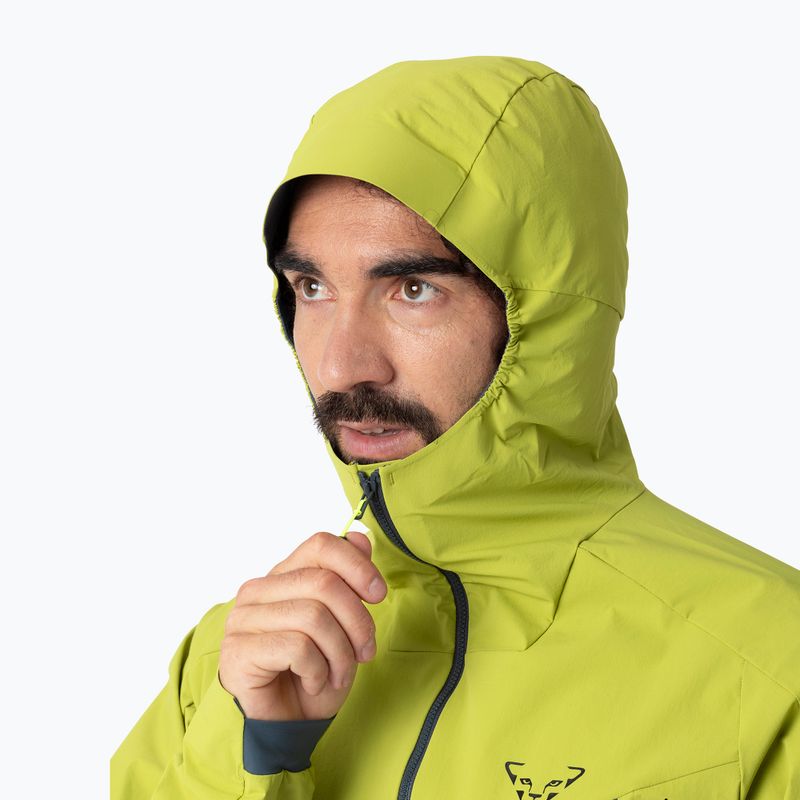 Giacca softshell da uomo DYNAFIT Transalper Dynastretch golden lime/0720 4