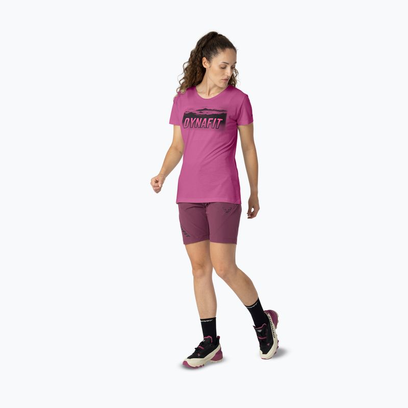 Maglietta da trekking da donna DYNAFIT Transalper Pocket magenta/6070 2