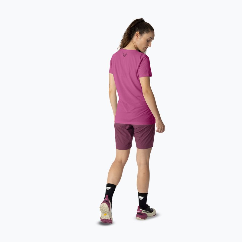 Maglietta da trekking da donna DYNAFIT Transalper Pocket magenta/6070 3