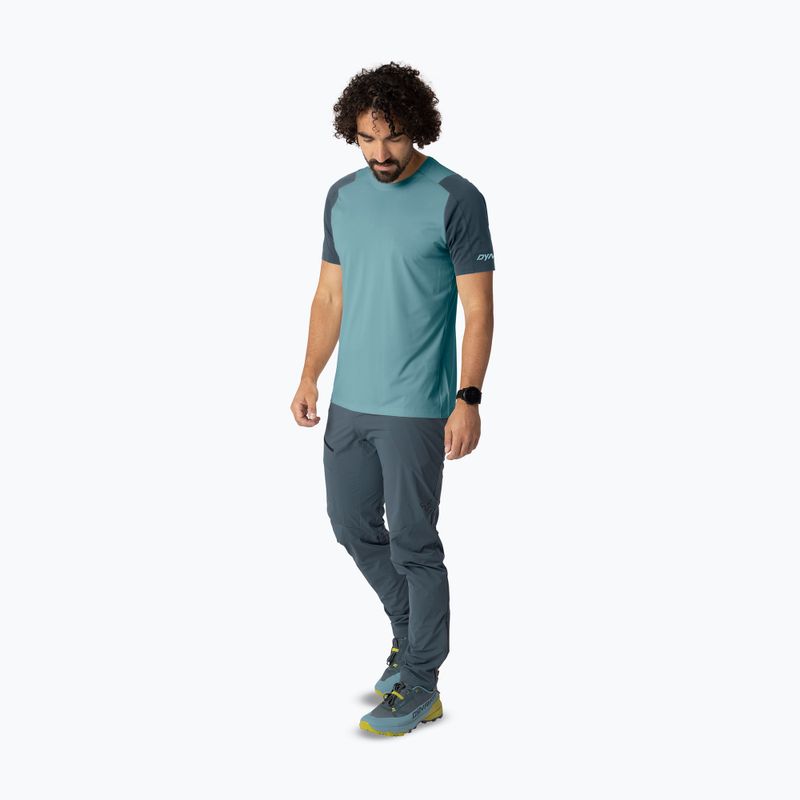Maglietta da trekking da uomo DYNAFIT Transalper smoke blue/0720 2