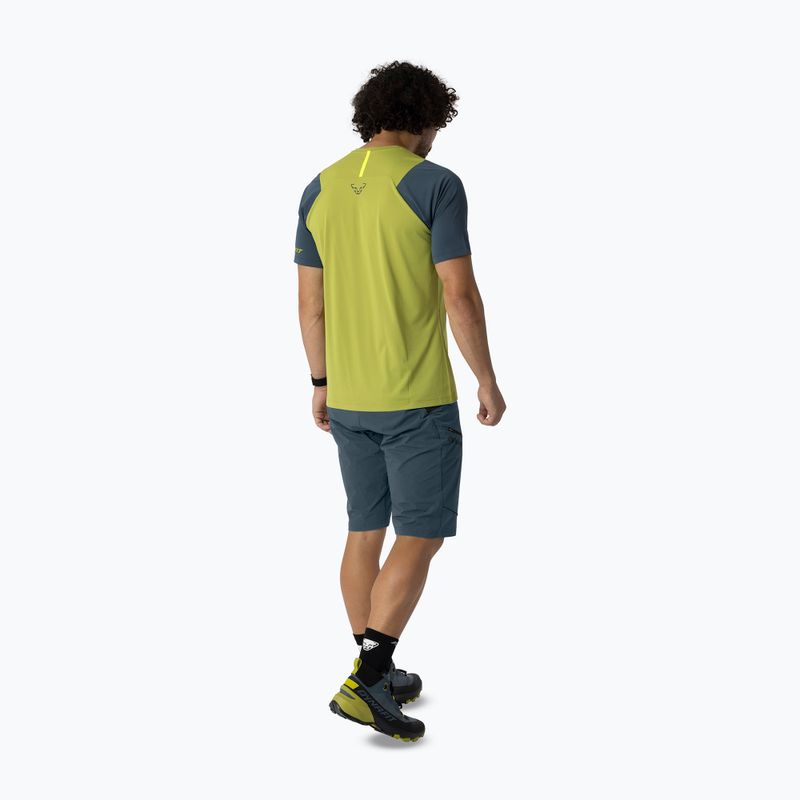 Maglietta da trekking da uomo DYNAFIT Transalper golden lime/0720 3