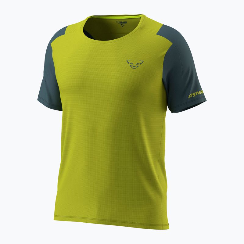 Maglietta da trekking da uomo DYNAFIT Transalper golden lime/0720 4