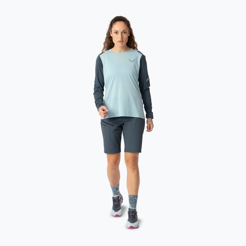 Maglia a maniche lunghe da trekking da donna DYNAFIT Transalper cloud blue/0720 2