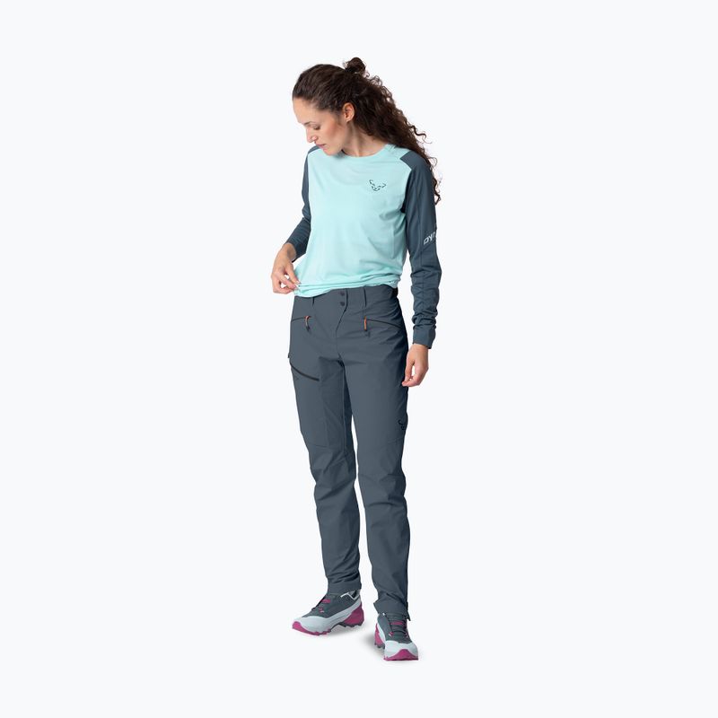 Pantaloni da trekking da donna Dynafit Transalper Dunastretch cinder 2
