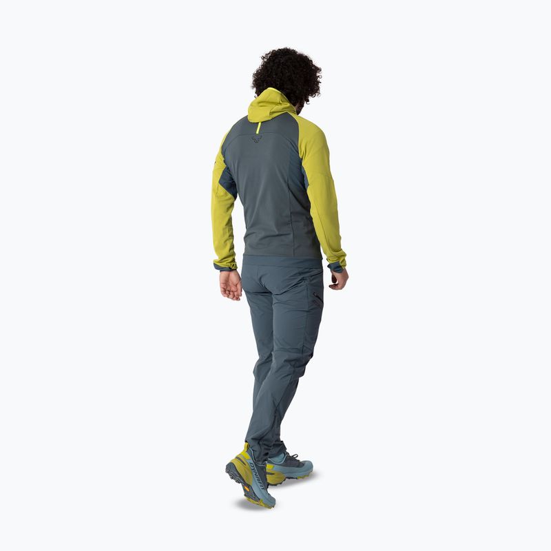 Felpa da trekking da uomo DYNAFIT Transalper Thermal Hoody golden lime/0720 3