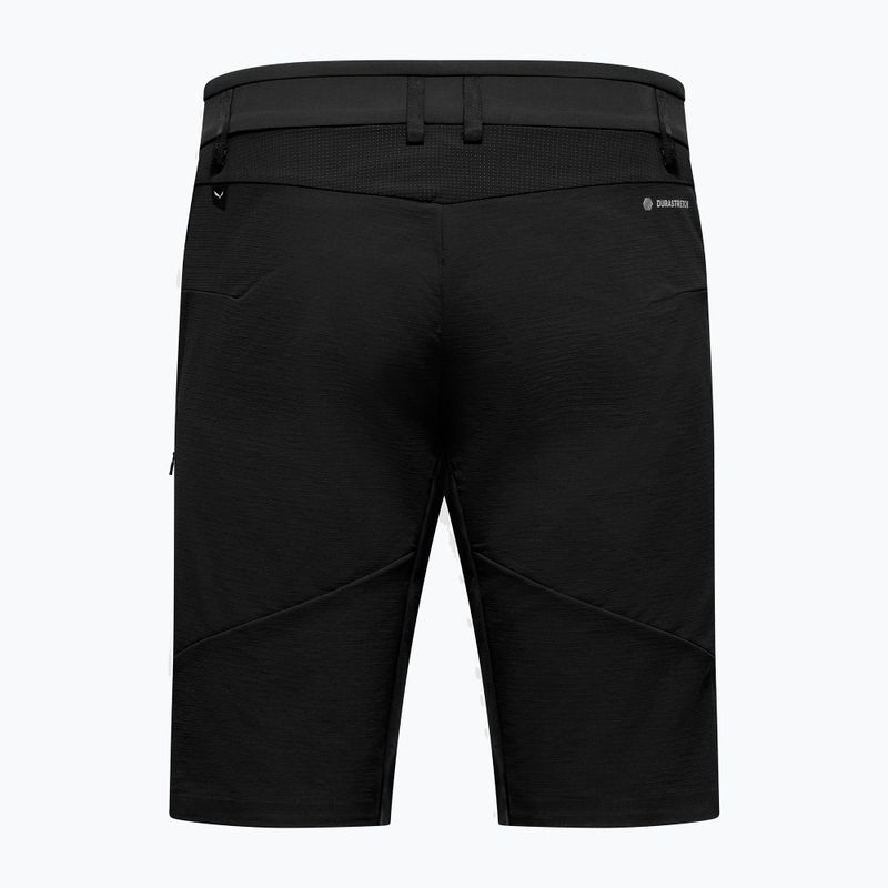 Pantaloncini da arrampicata da uomo Salewa Agner DST black out 2