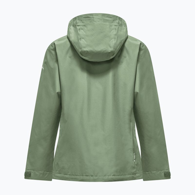 Giacca impermeabile da donna Salewa Puez Aqua 4 Ptx 2.5L pastel green 2