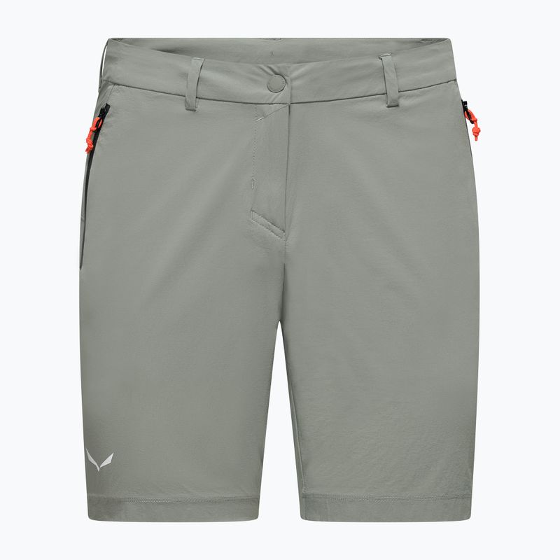 Pantaloncini da trekking da donna Salewa Puez Talvena DST faded green 6