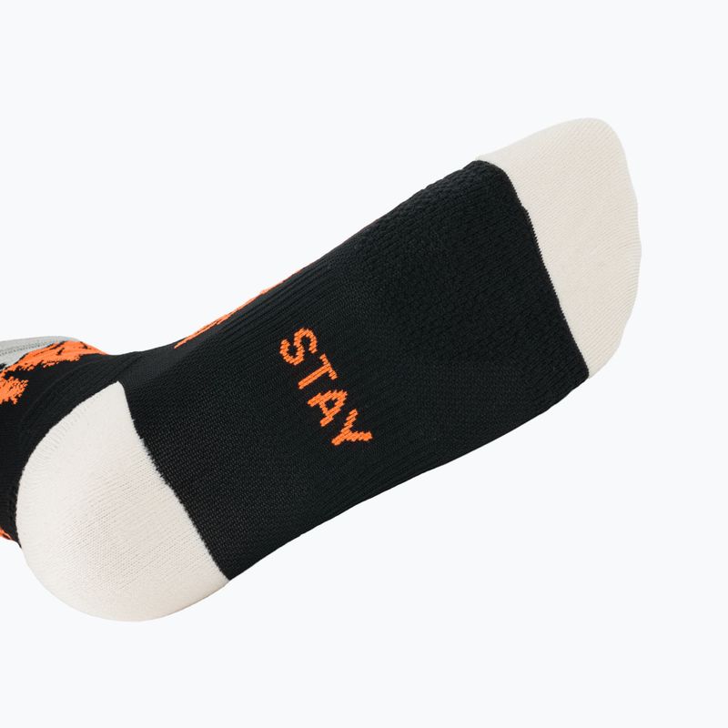 Calzini DYNAFIT Traverse Crew black out ultra orange/4220 5