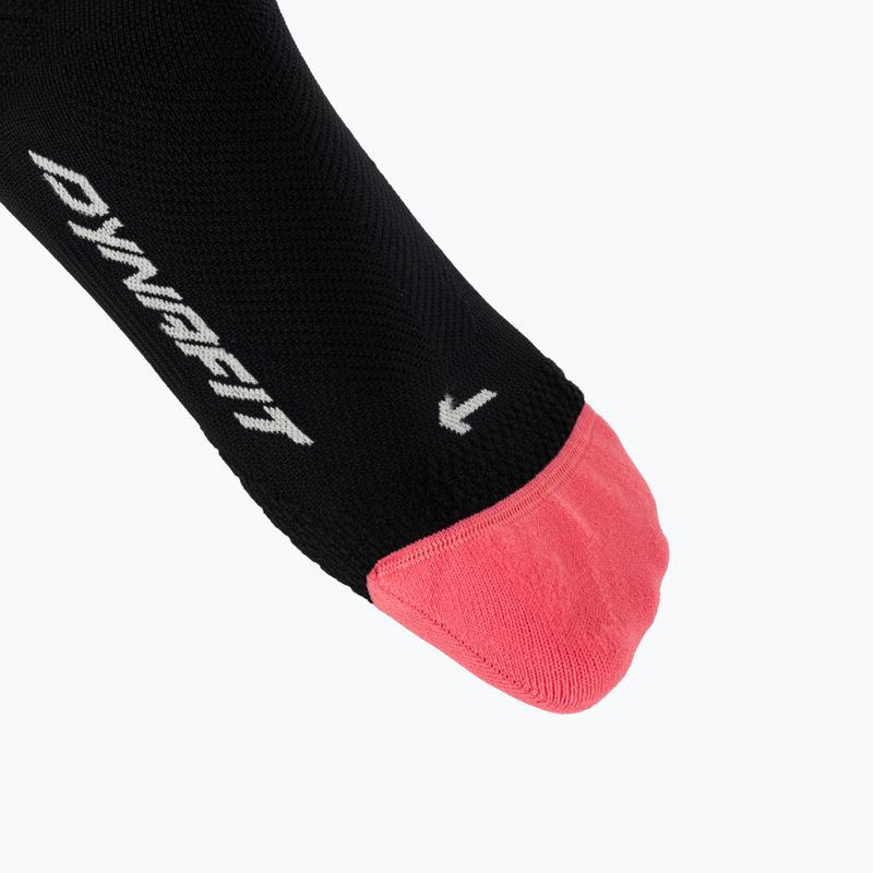 Calzini DYNAFIT Traverse Crew black out ultra coral/6a10 4