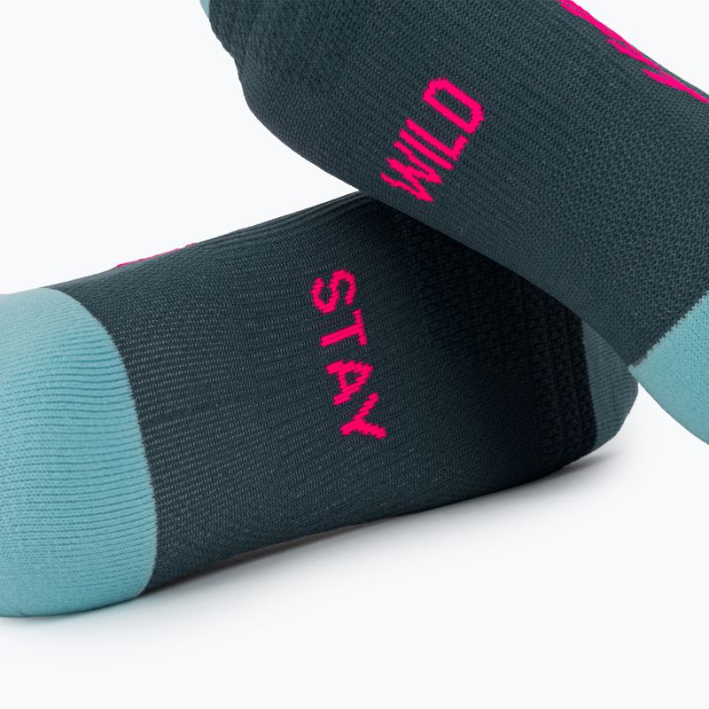 Calzini DYNAFIT Traverse Crew cinder pink glo/6070 6