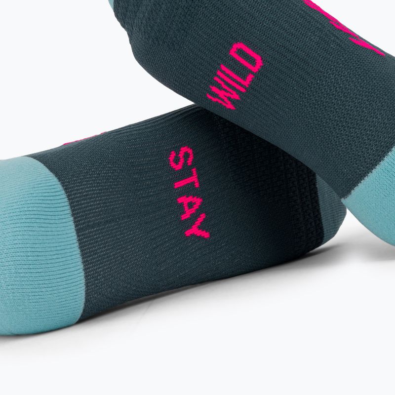 Calze da sci DYNAFIT Traverse Mid cinder pink glo/6070 6