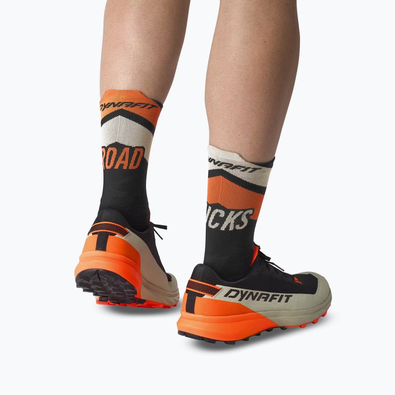 Calzini DYNAFIT Ultra Crew black out ultra orange/4220 8