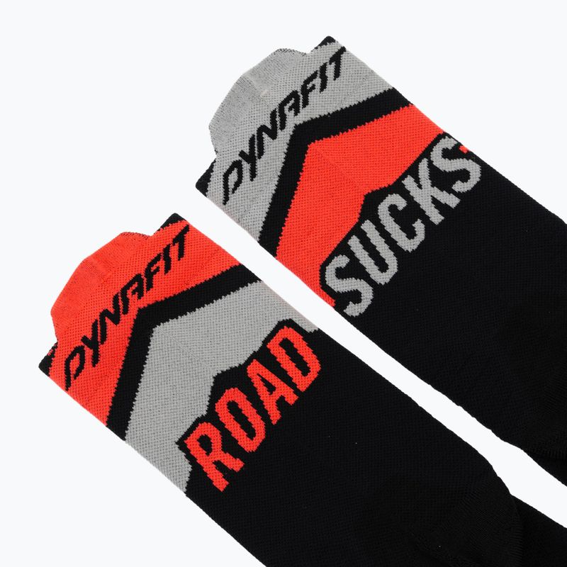 Calzini DYNAFIT Ultra Crew black out ultra coral/6A10 3