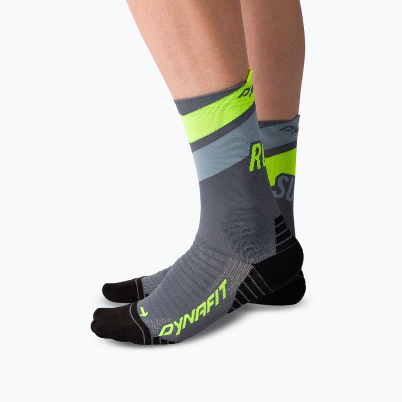 Calzini DYNAFIT Ultra Crew cinder ultra yellow/5A30 3