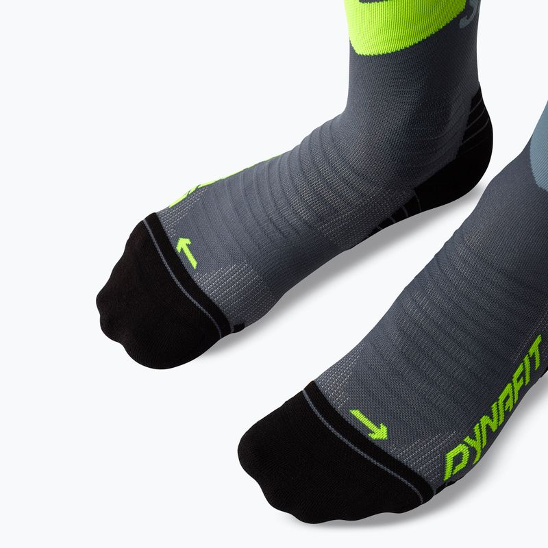 Calzini DYNAFIT Ultra Crew cinder ultra yellow/5A30 4