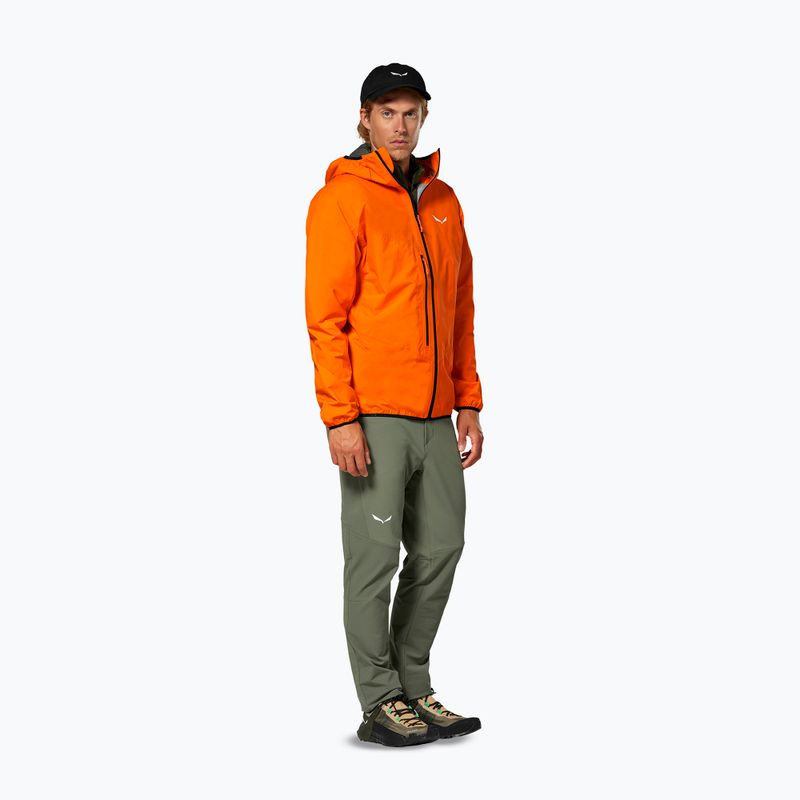 Giacca softshell da uomo Salewa Agner 3 PTX 3L turmeric 2