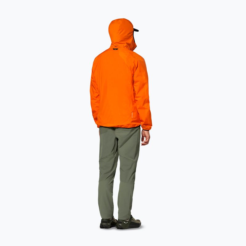 Giacca softshell da uomo Salewa Agner 3 PTX 3L turmeric 3