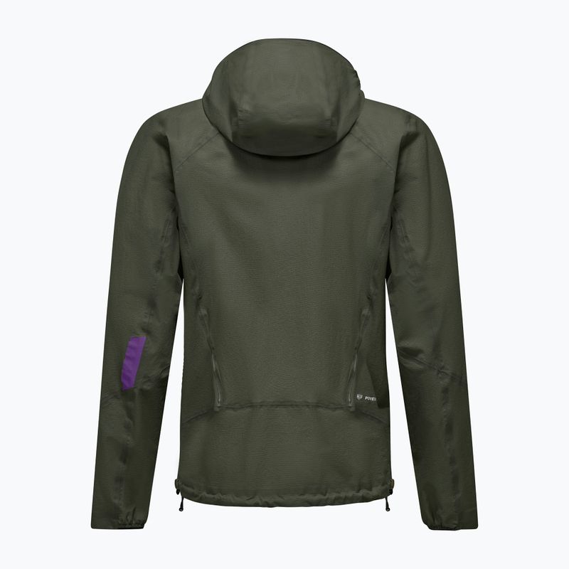 Giacca antipioggia da uomo Salewa Pedroc 2 PTX 2.5 Light faded green 9