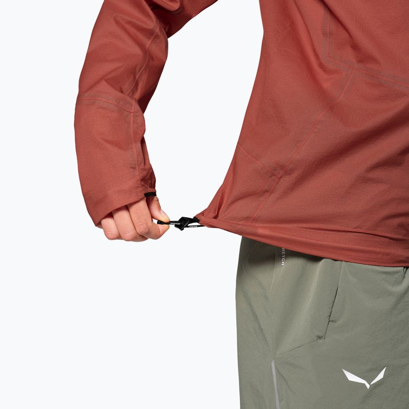 Giacca ibrida da donna Salewa Pedroc 2 PTX 2.5 Light etruscan red 6