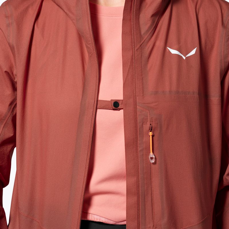 Giacca antipioggia da donna Salewa Pedroc 2 PTX 2.5 Light etruscan red 7