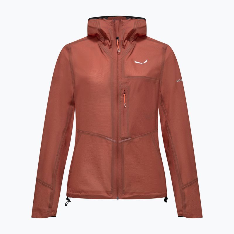 Giacca antipioggia da donna Salewa Pedroc 2 PTX 2.5 Light etruscan red 9