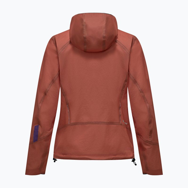 Giacca antipioggia da donna Salewa Pedroc 2 PTX 2.5 Light etruscan red 10