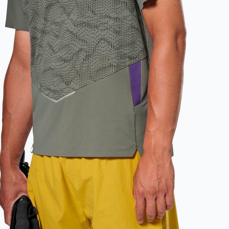 Maglietta da uomo Salewa Pedroc Tech Dry faded green 4