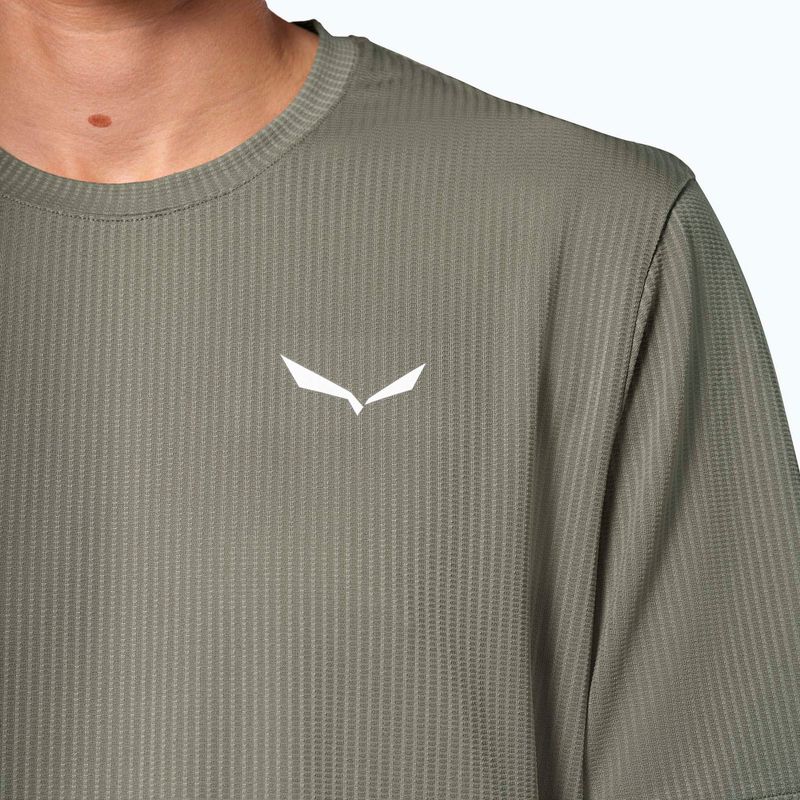 Maglietta da uomo Salewa Pedroc Dry Light faded green 4