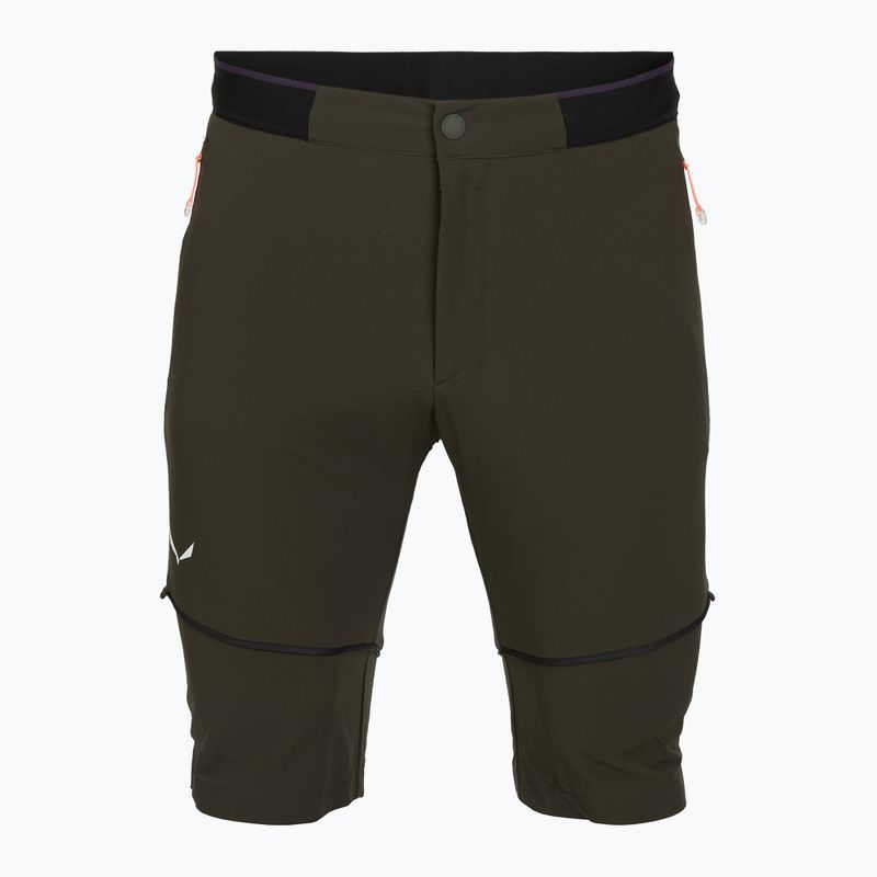 Pantaloni da trekking da uomo Salewa Pedroc 3 DST 2IN1 dark olive 5