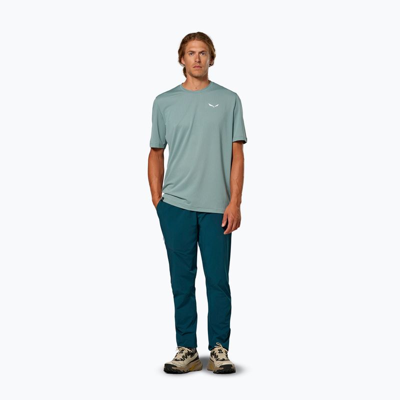 Pantaloni da trekking da uomo Salewa Pedroc 3 DST Light pond blue 2