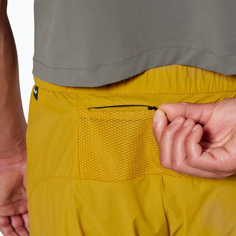 Pantaloncini da trekking da uomo Salewa Pedroc DST 2IN1 olive oil int/0870 4
