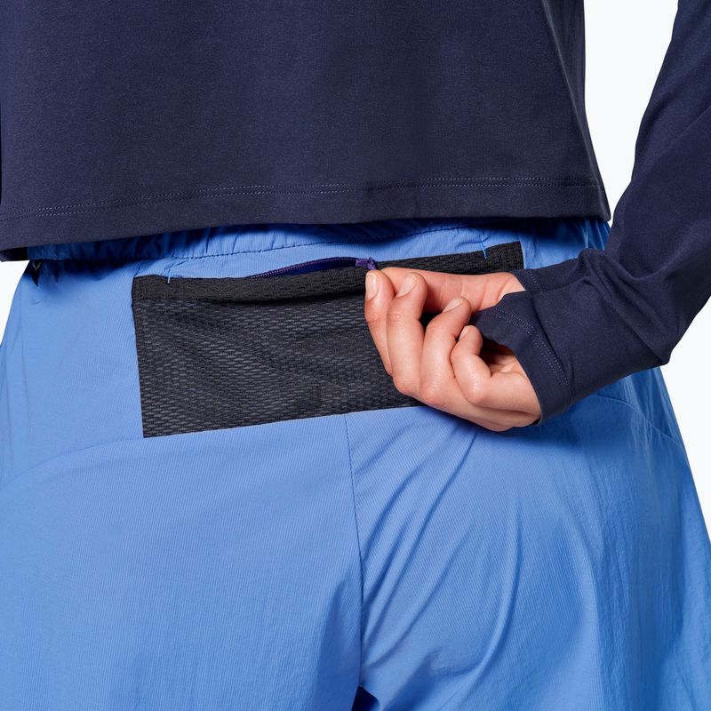 Pantaloncini da trekking da donna Salewa Pedroc DST 2IN1 morning blue int/0870 5