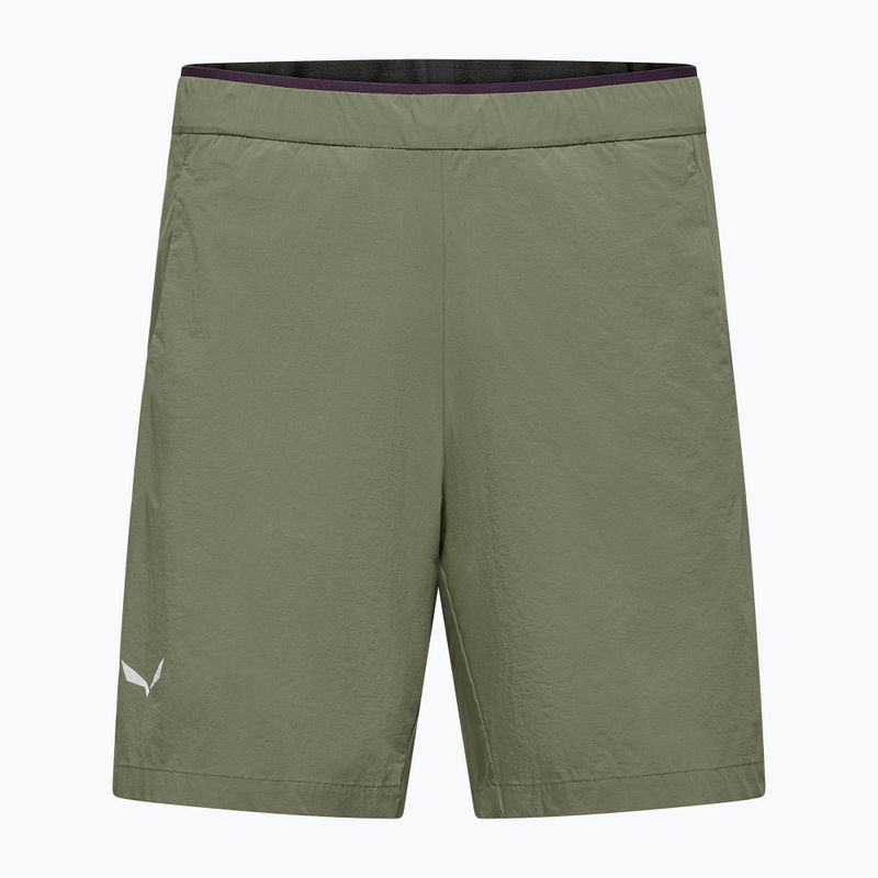 Pantaloncini da trekking da uomo Salewa Pedroc DST Light faded green 7