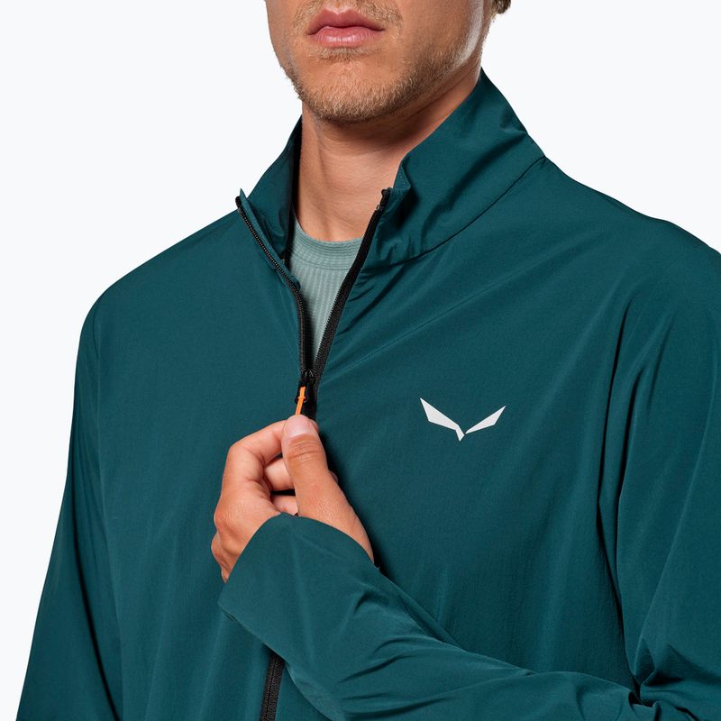 Giacca softshell da uomo Salewa Pedroc DST Light pond blue 4