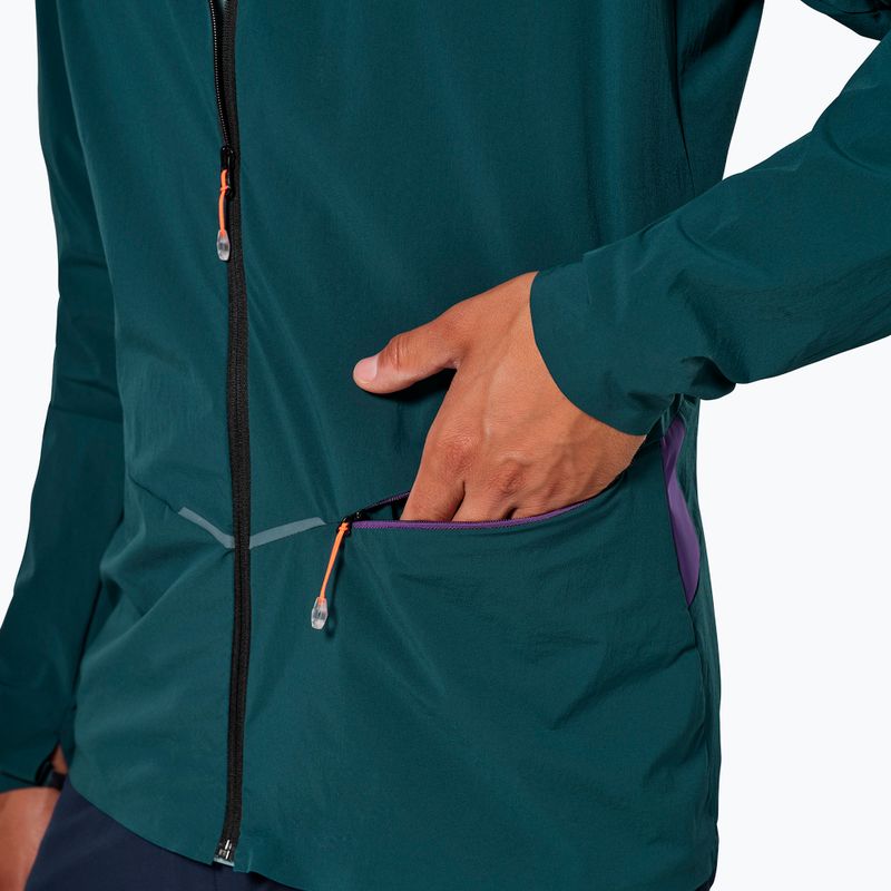 Giacca softshell da uomo Salewa Pedroc DST Light pond blue 5