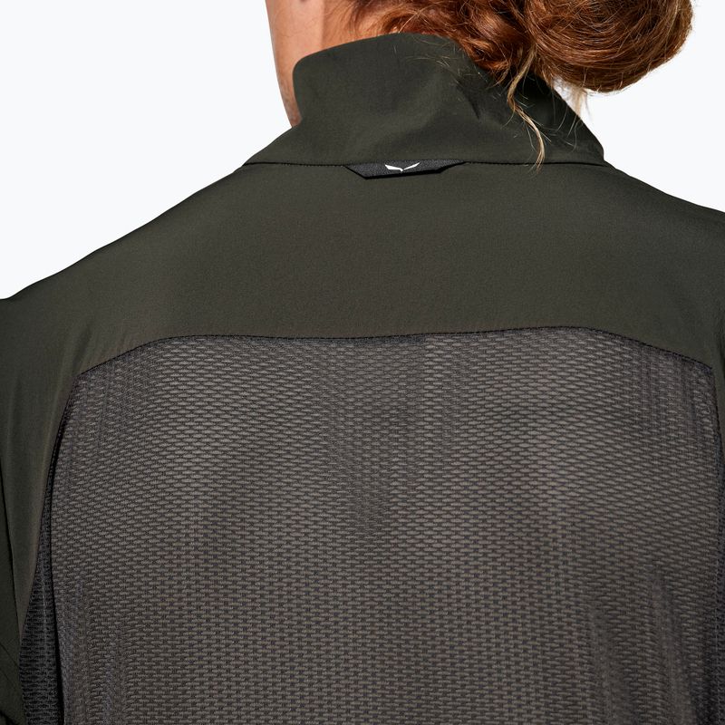 Giacca softshell da uomo Salewa Pedroc DST Light dark olive/0910 4