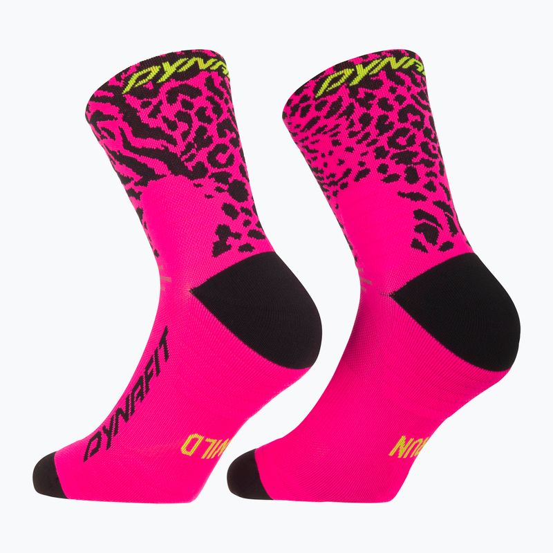Calzini DYNAFIT Run Wild Mid pink glo/0910 5