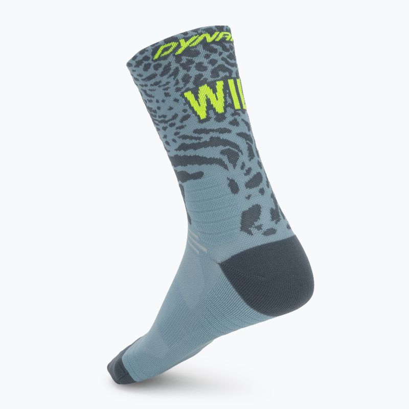 Calzini DYNAFIT Run Wild Crew smoke blue 2