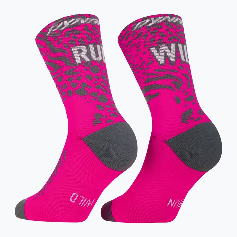 Calzini DYNAFIT Run Wild Crew pink glo 5