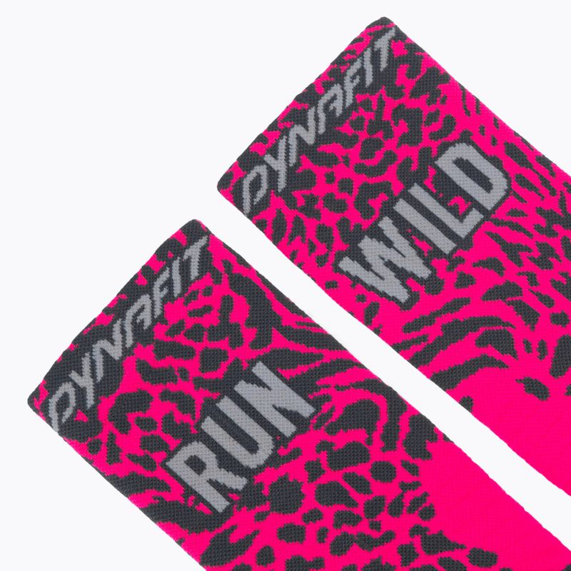 Calzini DYNAFIT Run Wild Crew pink glo 3