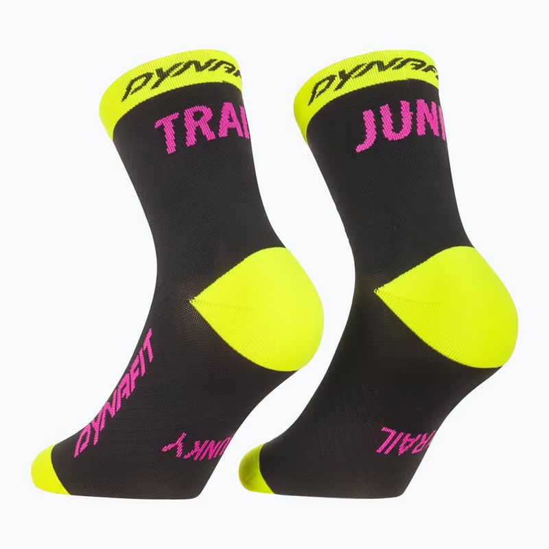 Calzini DYNAFIT Trail Mid black out ultra yellow/5A30 5