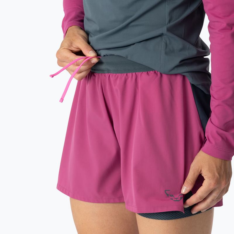 Pantaloncini da corsa da donna DYNAFIT Alpine Pro 2/1 magenta 4