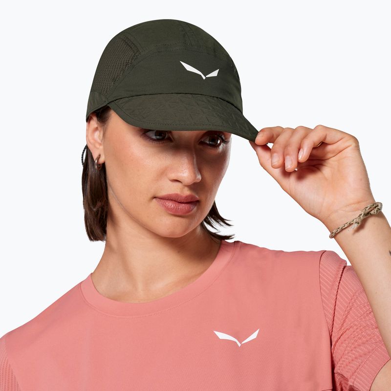 Cappellino con visiera Salewa Pedroc 2 DST Light dark olive 3