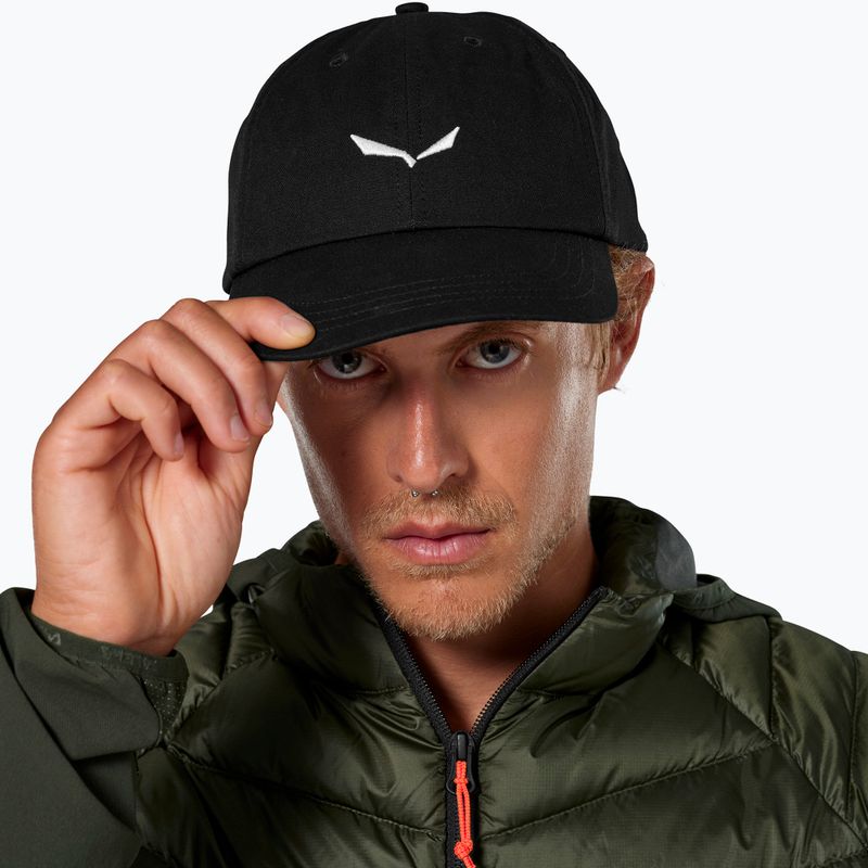 Cappellino con visiera Salewa Eagle Logo black out 3